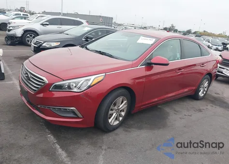 2015 Hyundai Sonata Se from USA, damaged, VIN 5NPE24AF4FH096513